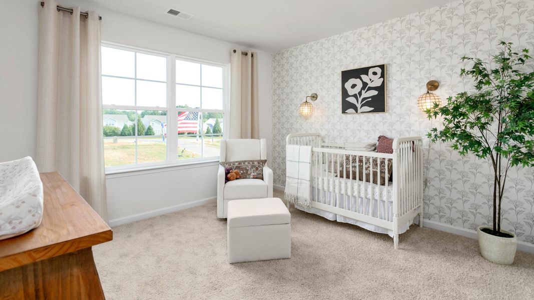 Representative furnished interior of a home built from the Hayden by D.R. Horton in Middleton, Greensboro (Image 15).