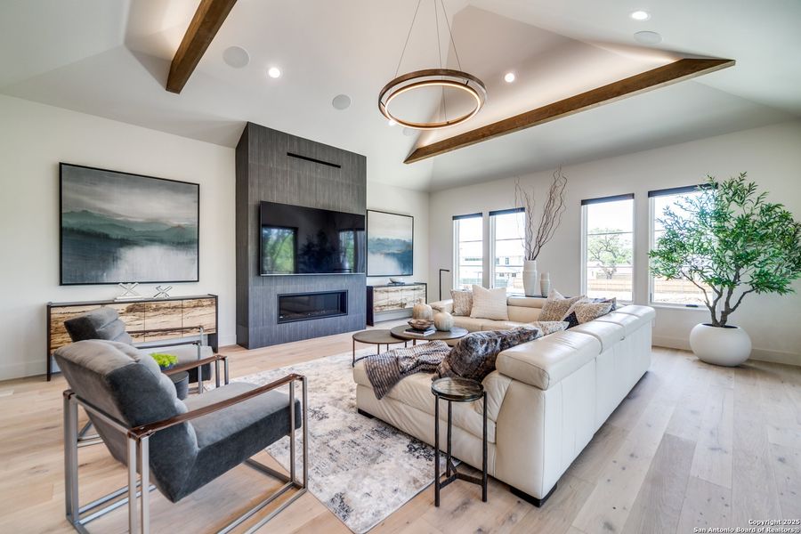 Furnished interior view inside a new home in , Boerne (Image 10). Furnished interior view inside a new home in , Boerne (Image 10).