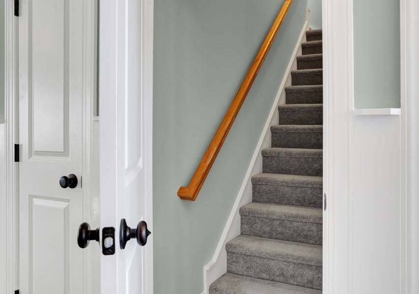 Representative interior finishes for a home built from the Lanai by Bill Clark Homes in Osprey Landing, Southport (Image 21).