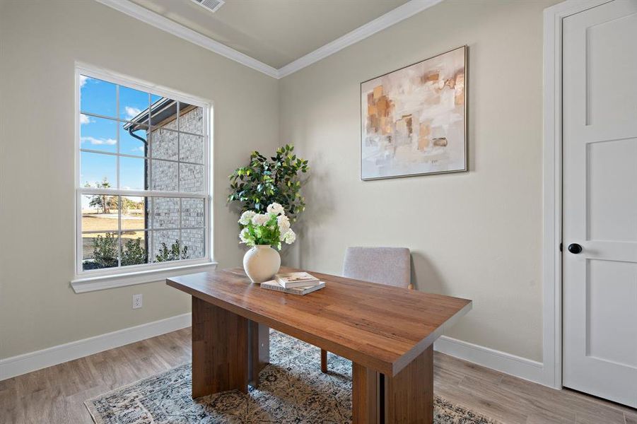 Furnished interior view inside a new home in , Farmersville (Image 8).