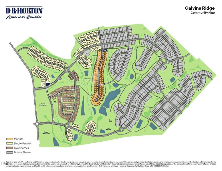 Galvins Ridge Site Map