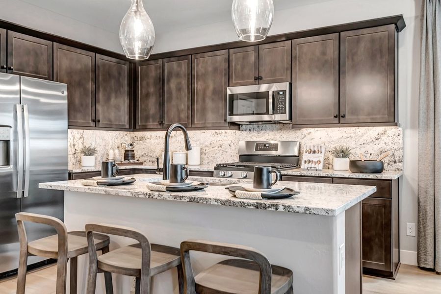 Furnished interior view inside a new home in Ironwood Villages at North Creek, Queen Creek (Image 19).