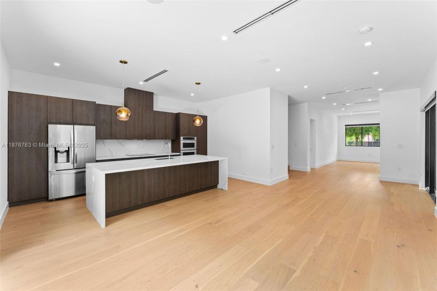 Furnished interior view inside a new home in , Miami (Image 3). Furnished interior view inside a new home in , Miami (Image 3).