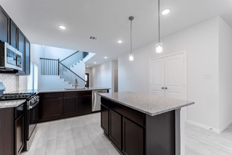 Furnished interior view inside a new home in Briarwood, Elgin (Image 4).