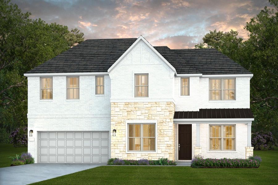 Representative exterior photo of a completed home built from the Oglesby by Pulte Homes in Corley Farms, Boerne, TX (Image 22).