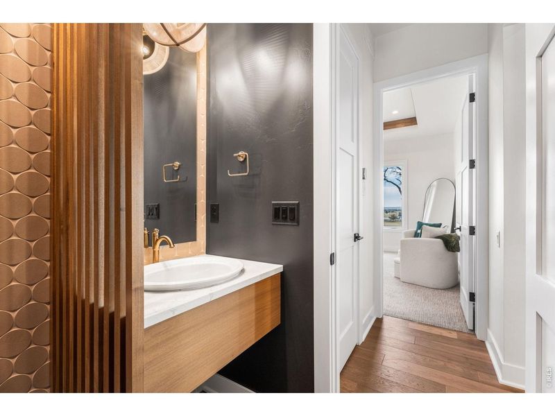 Furnished interior view inside a new home in , Timnath (Image 11).