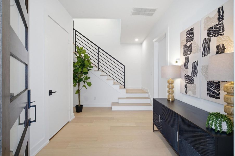 Furnished interior view inside a new home in , Houston (Image 14).