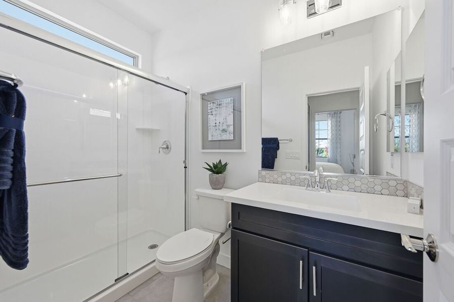 Furnished interior view inside a new home in La Mira, Mesa (Image 22).