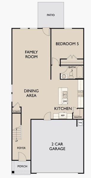 2D floor plan layout for the Apollo by Starlight Homes in Watson Hill, Summerville, SC (Image 3). 2D floor plan layout for the Apollo by Starlight Homes in Watson Hill, Summerville, SC (Image 3).