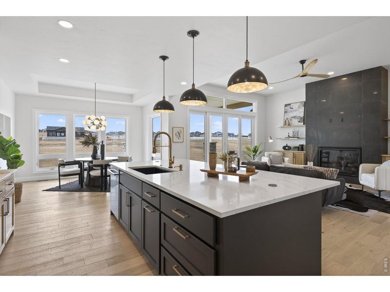 Furnished interior view inside a new home in , Severance (Image 42).