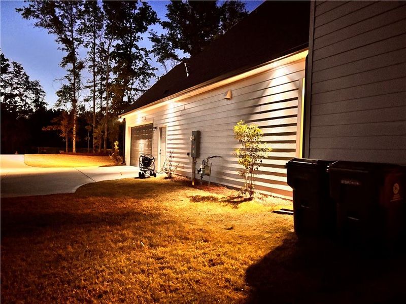 Exterior details and patio area of a home in , Atlanta (Image 21). Exterior details and patio area of a home in , Atlanta (Image 21).