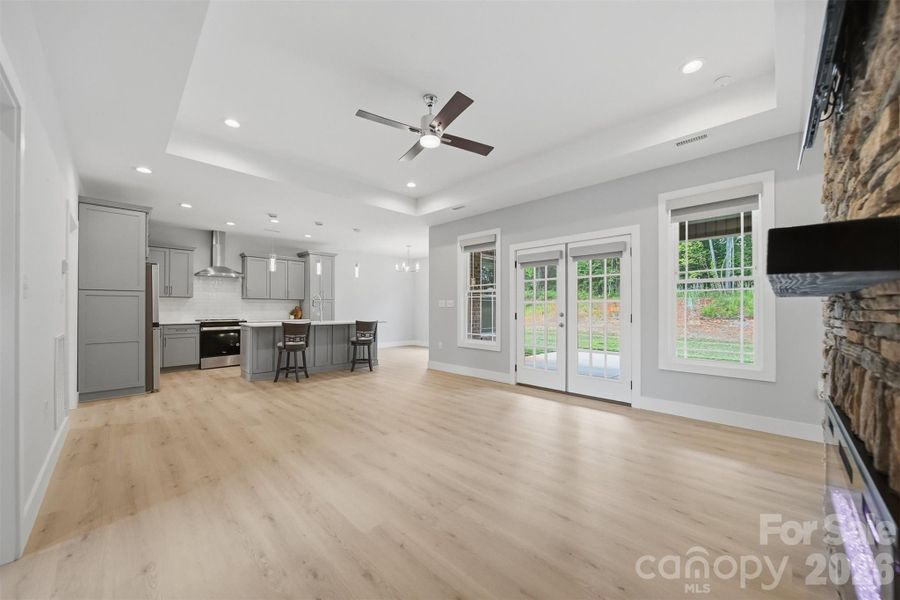 Spacious, unfurnished interior of a new home in , Hickory (Image 22).