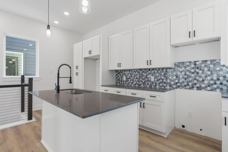 Furnished interior view inside a new home in , Houston (Image 9).