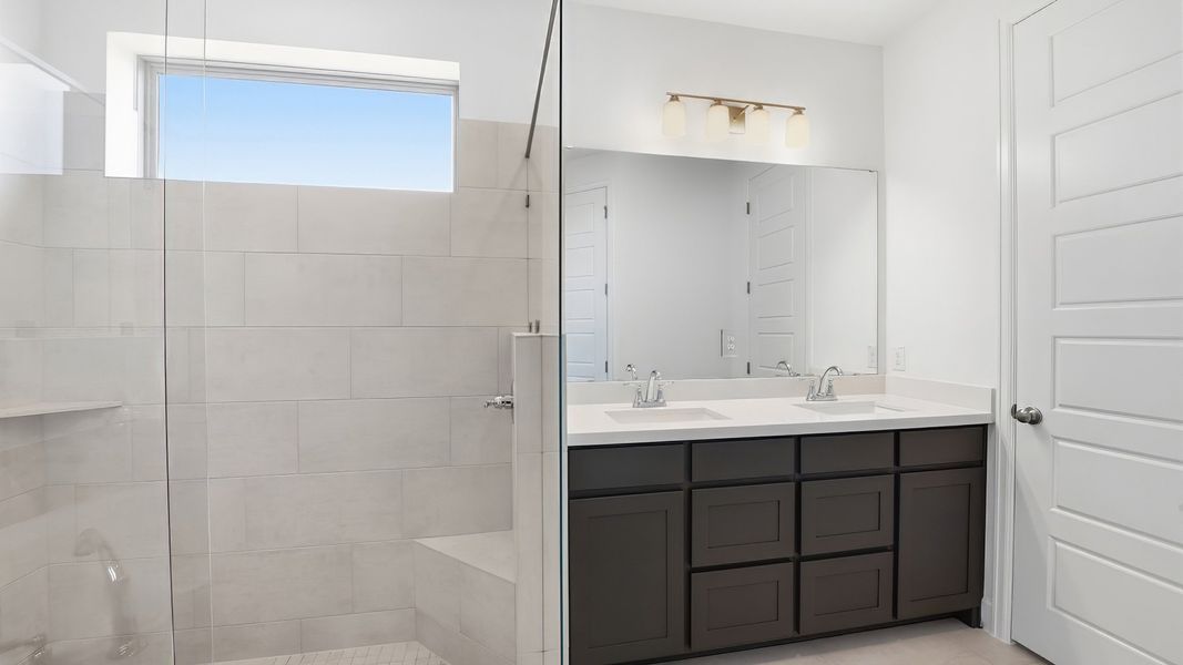 Furnished interior view inside a new home in Meraki, Forney (Image 12).