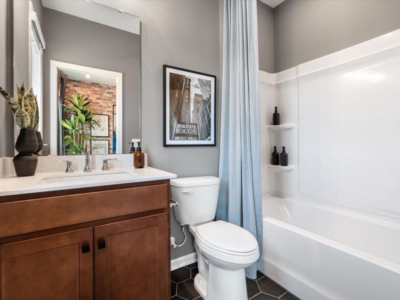 Furnished interior view inside a new home in Southmont, Charlotte (Image 32).