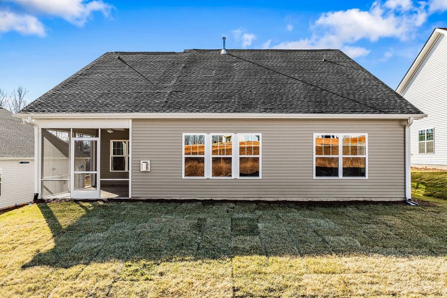 Exterior details and patio area of a home in Brayden, Advance (Image 24).