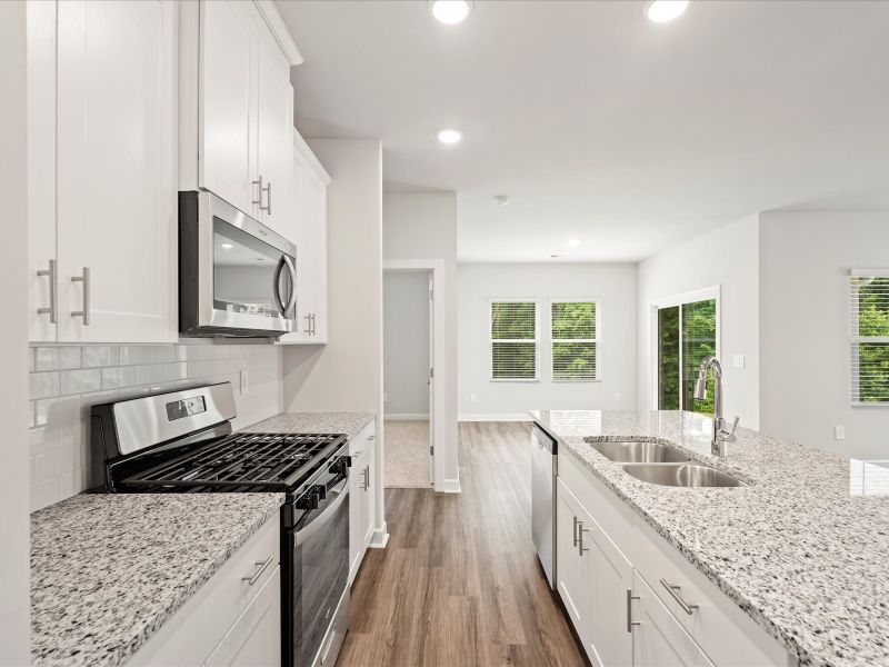 Furnished interior view inside a new home in Holland Park, Spartanburg (Image 6).