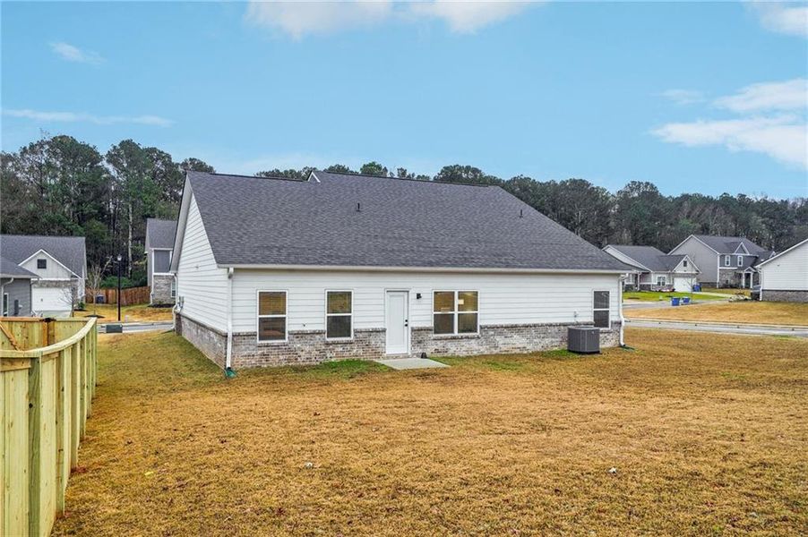 Exterior details and patio area of a home in , Dacula (Image 4).