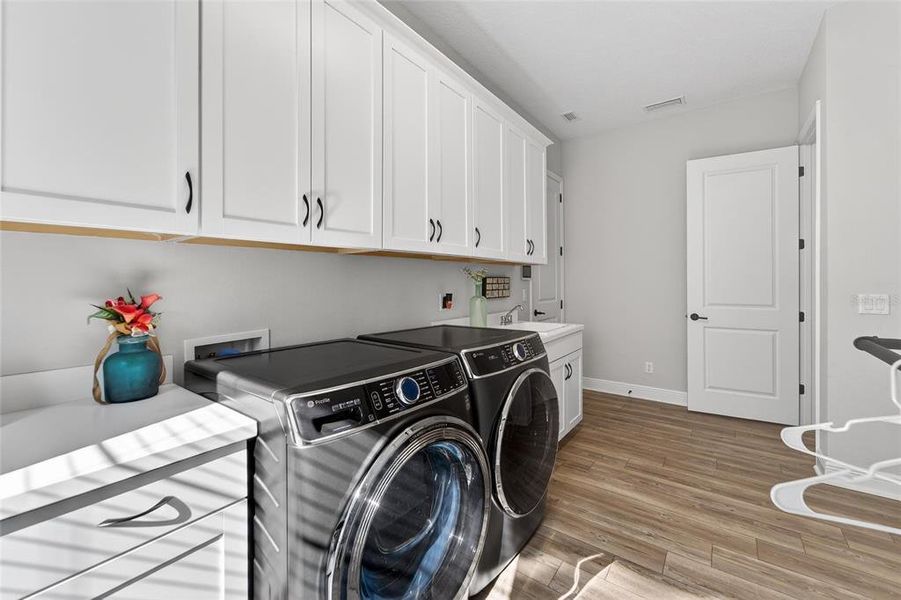 Furnished interior view inside a new home in Creek Ridge Preserve, Lithia (Image 6). Furnished interior view inside a new home in Creek Ridge Preserve, Lithia (Image 6).