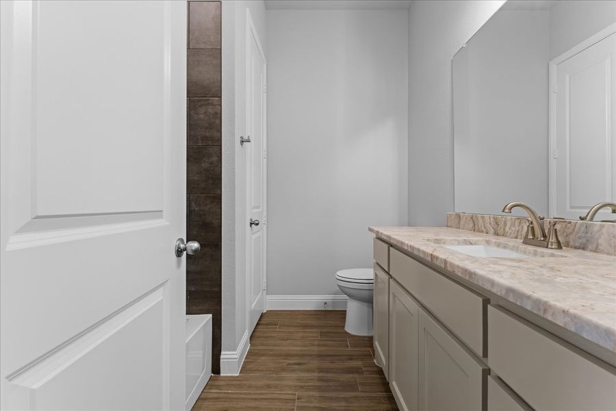 Furnished interior view inside a new home in Spring Valley Ranch, Paradise (Image 19).