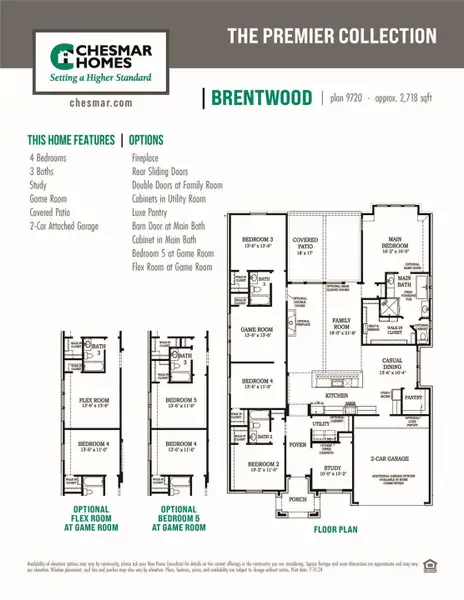 2D floor plan layout of this home in Briarley, Montgomery, TX (Image 4).