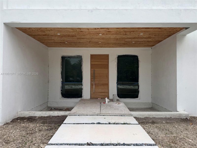 In-progress construction of a new home in , Pinecrest, FL (Image 15).