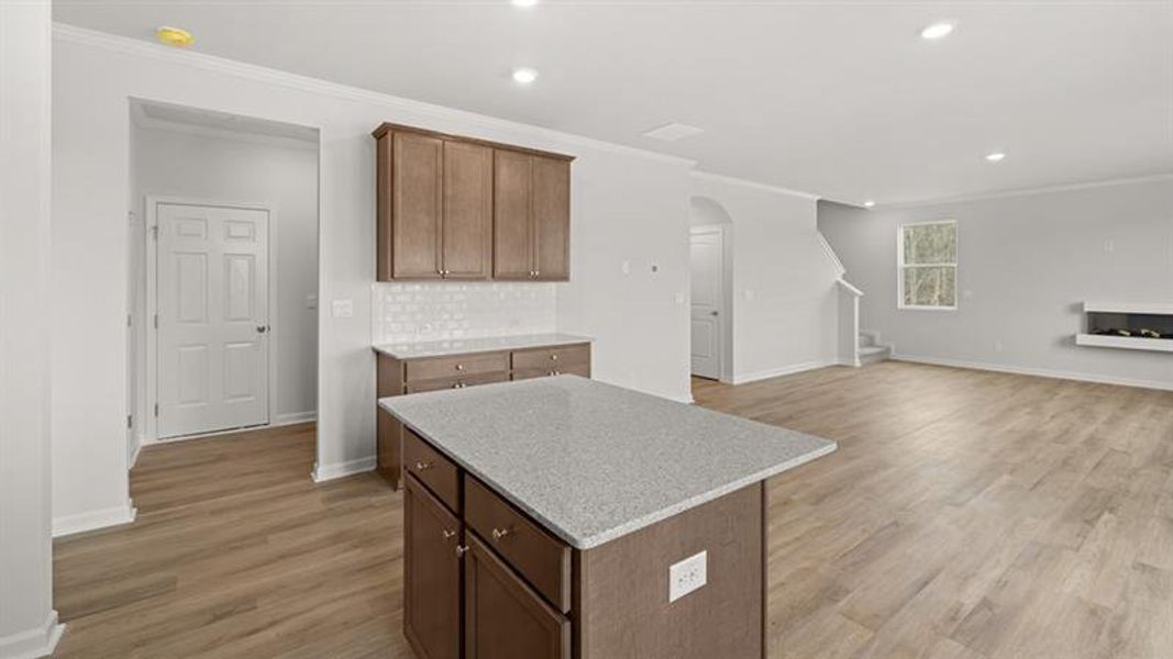 Furnished interior view inside a new home in , Dallas (Image 9).