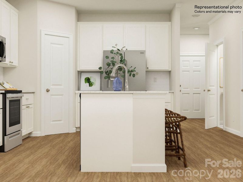 Furnished interior view inside a new home in The Vines, Charlotte (Image 9).