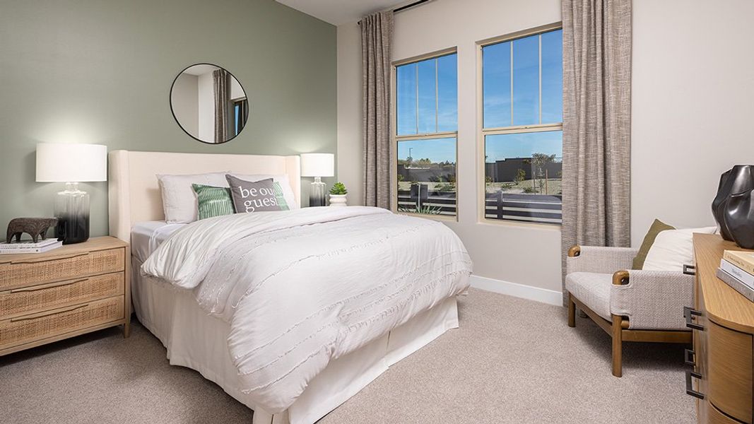 Furnished interior view inside a new home in Legado, Queen Creek (Image 13).