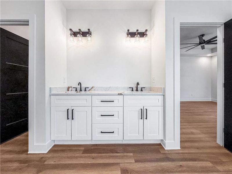 Furnished interior view inside a new home in , Talking Rock (Image 8).