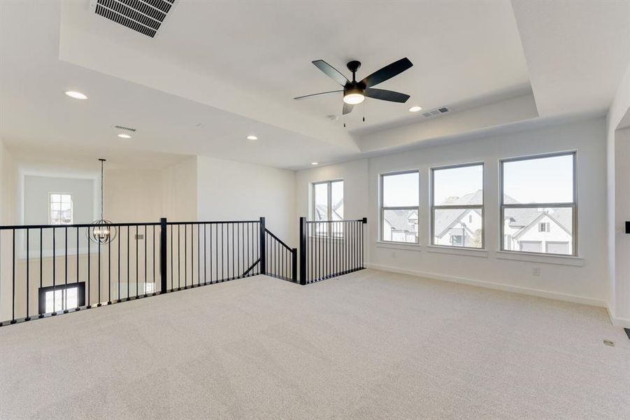 Spacious, unfurnished interior of a new home in BridgeWater, Midlothian (Image 12).