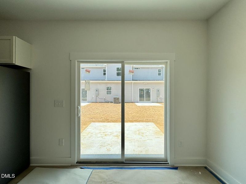Rear Patio View