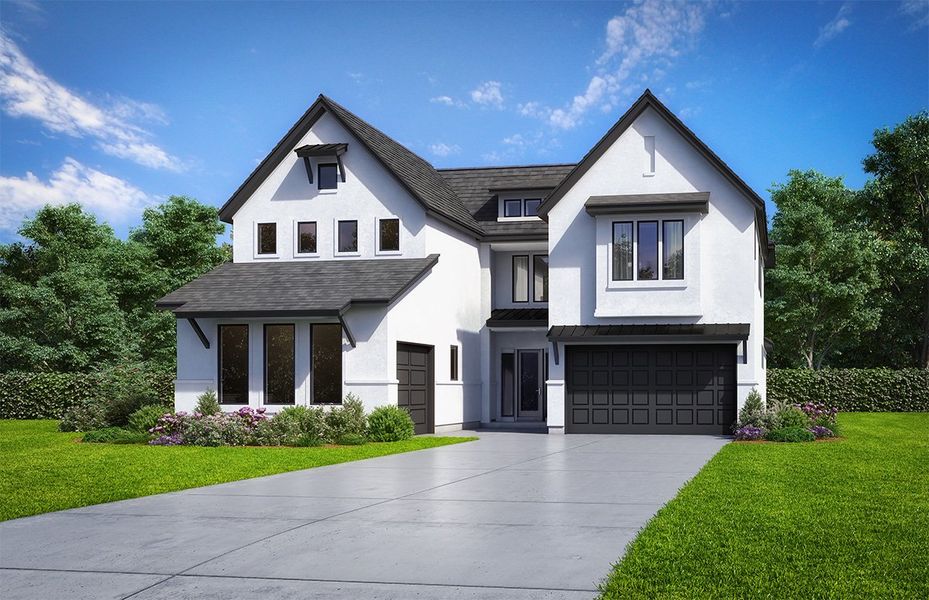 Front exterior of a home in the Signature 64s community, located in Frisco, TX (Image 25).