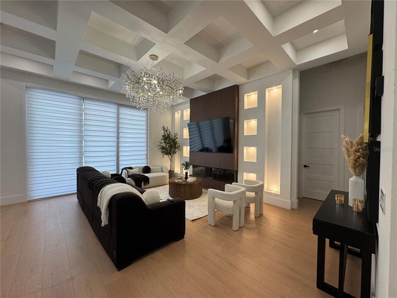 Furnished interior view inside a new home in , Webster (Image 8). Furnished interior view inside a new home in , Webster (Image 8).