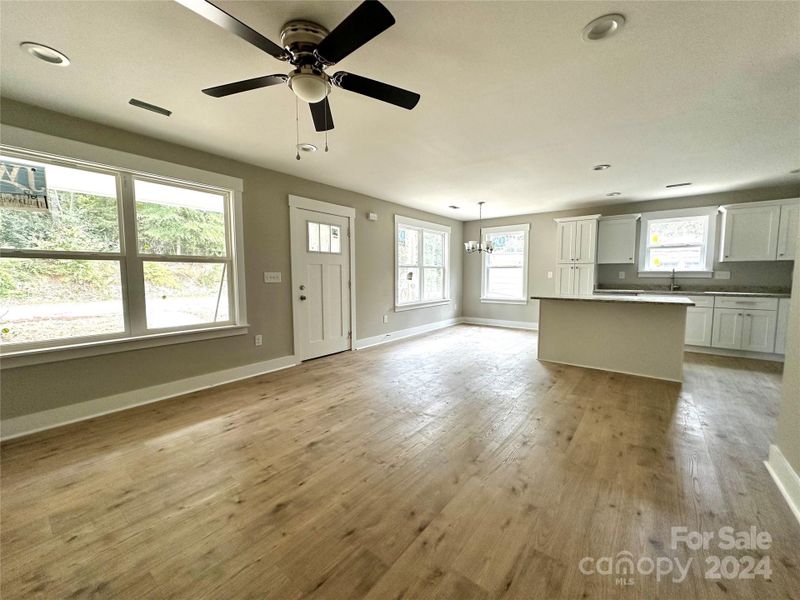 Open Concept Living Area