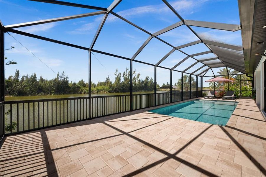 Exterior details and patio area of a home in , Port Charlotte (Image 35).