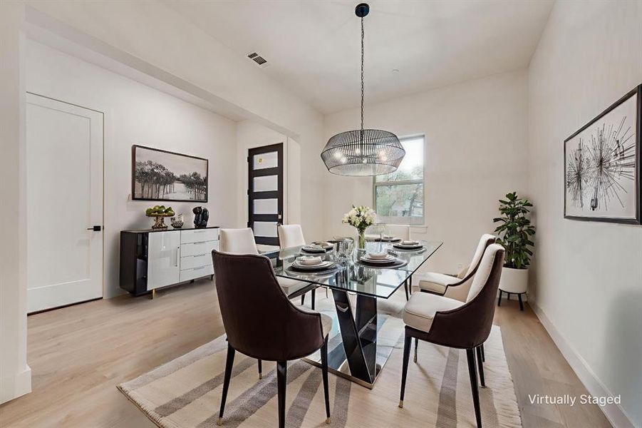 Furnished interior view inside a new home in , Lake Dallas (Image 6).