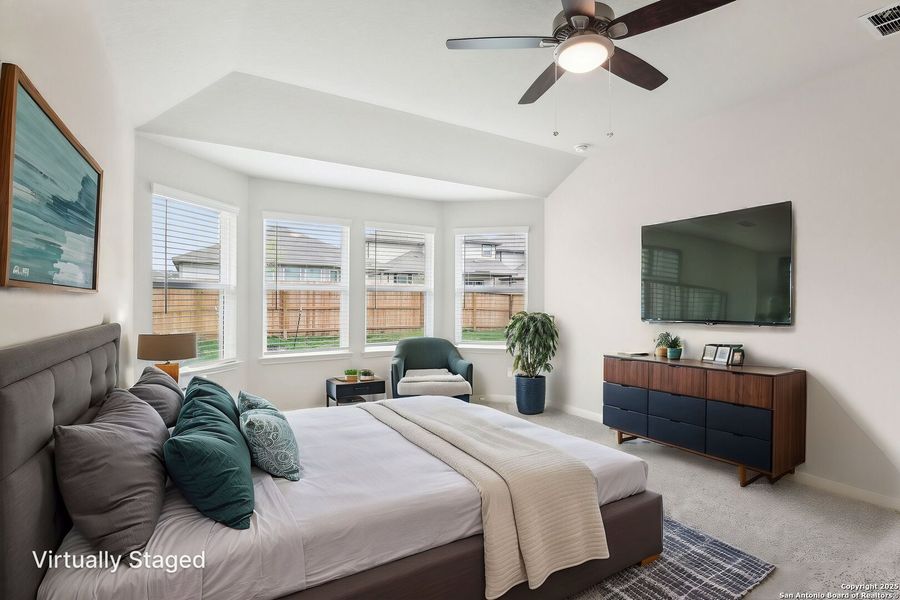 Furnished interior view inside a new home in Sagebrooke - Premier Series, San Antonio (Image 7).