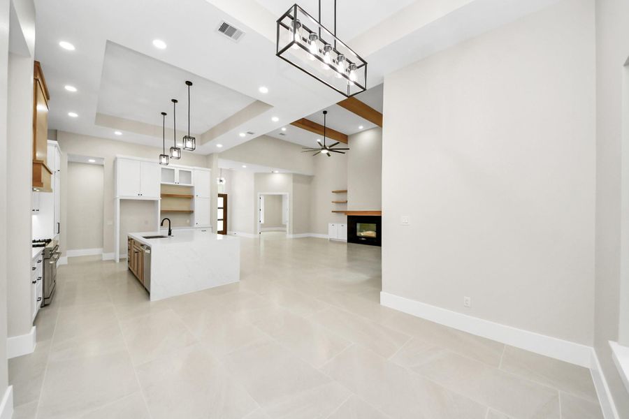 Spacious, unfurnished interior of a new home in , Porter (Image 36).