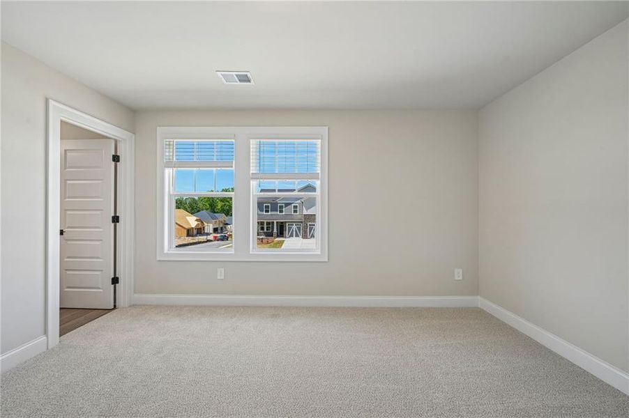 Spacious, unfurnished interior of a new home in Vines at Mill Creek - Legacy Series, Braselton (Image 35). Spacious, unfurnished interior of a new home in Vines at Mill Creek - Legacy Series, Braselton (Image 35).