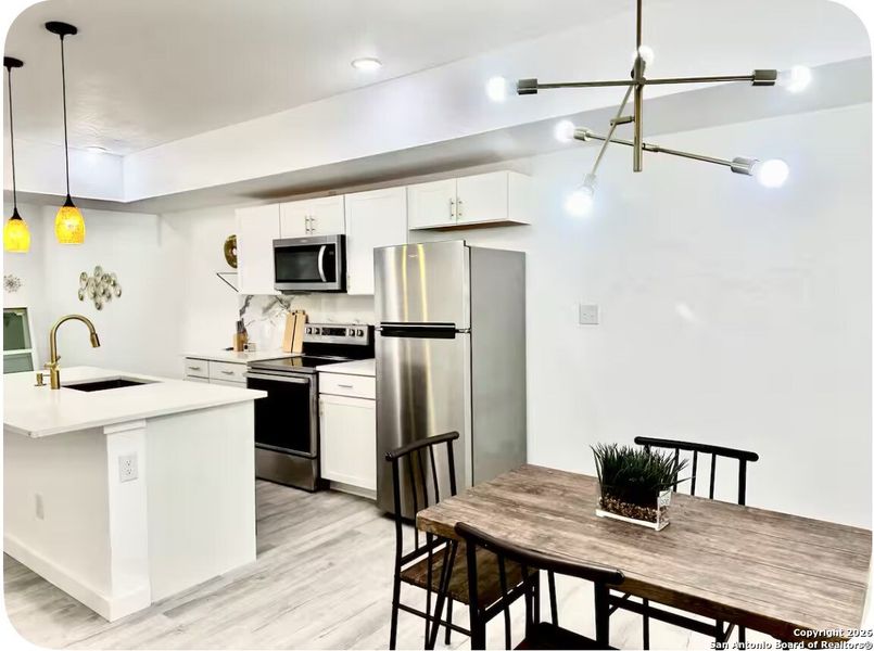 Furnished interior view inside a new home in , San Antonio (Image 7).