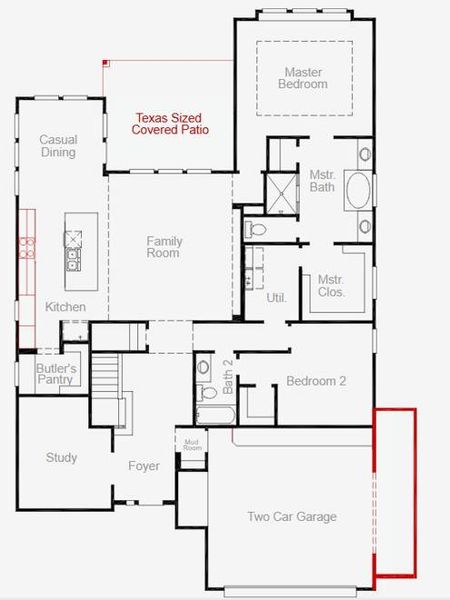 1st Floorplan - Representative Photo 1st Floorplan - Representative Photo