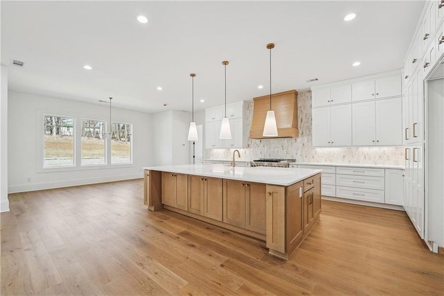 Furnished interior view inside a new home in , Dacula (Image 31).