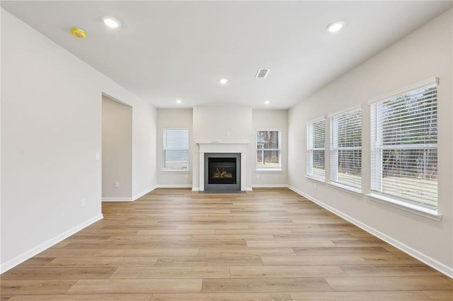 Spacious, unfurnished interior of a new home in Parkside at Grayson, Grayson (Image 32).