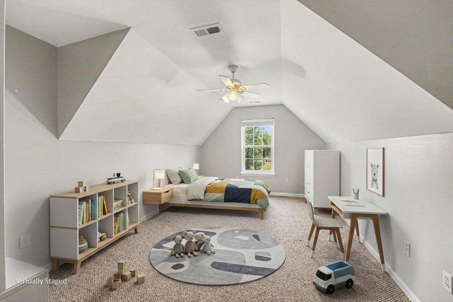 Furnished interior view inside a new home in , North Charleston (Image 17).