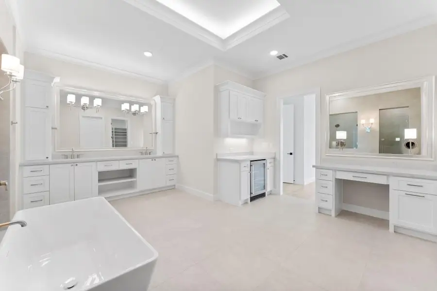 Furnished interior view inside a new home in , Spring (Image 10). Furnished interior view inside a new home in , Spring (Image 10).