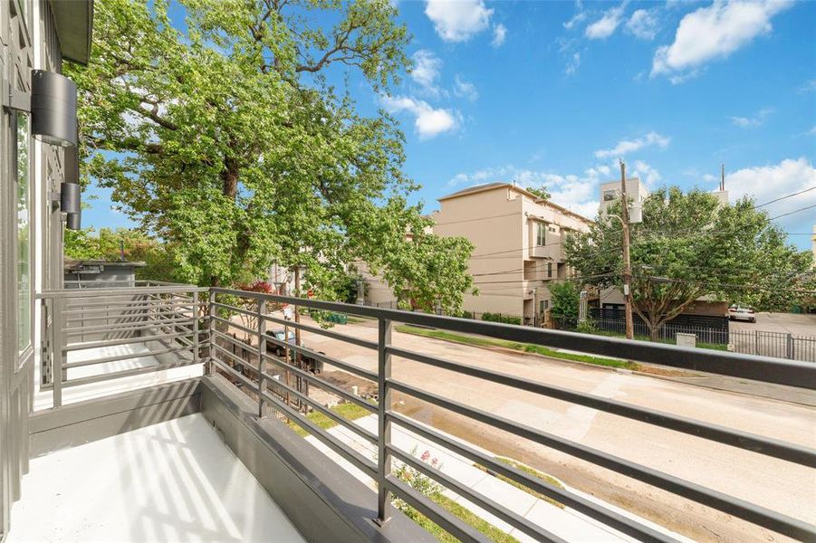 View From Primary Bedroom Balcony View From Primary Bedroom Balcony