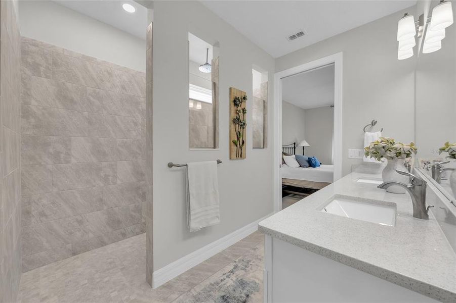 Furnished interior view inside a new home in , Minneola (Image 25).