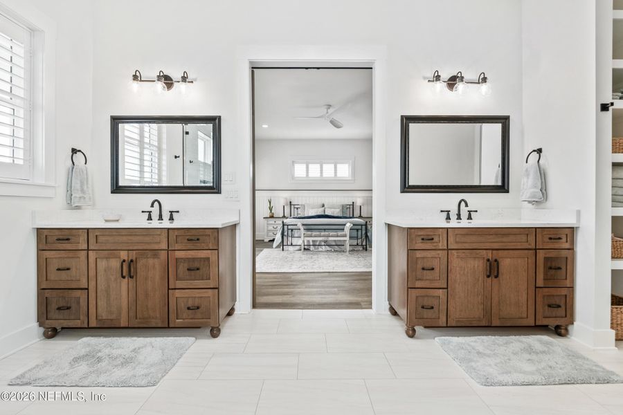 Furnished interior view inside a new home in , Fernandina Beach (Image 13).