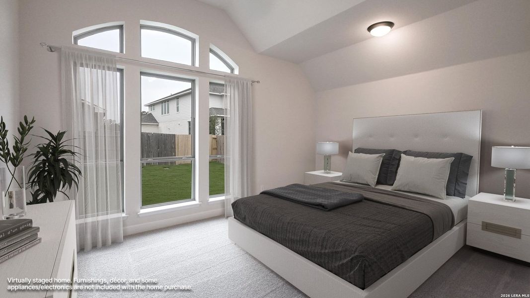Furnished interior view inside a new home in Veramendi, New Braunfels (Image 11).